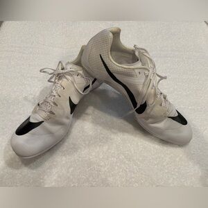 Nike -Men’s  Zoom Rival Sprint Track & Field Shoes White. Size 12